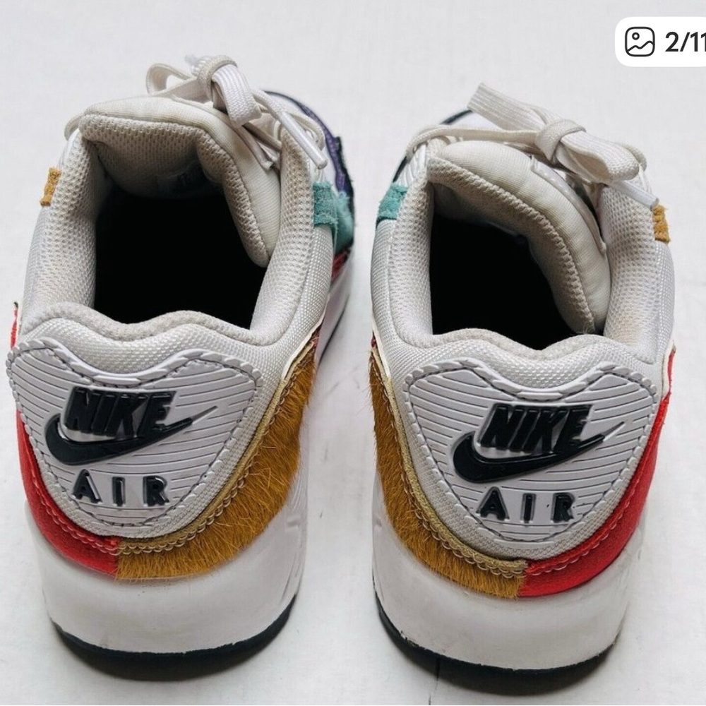 Nike Air Max Safari Mix White Animal Red, Blue, Tan and White Colorful Casual - Picture 2 of 10
